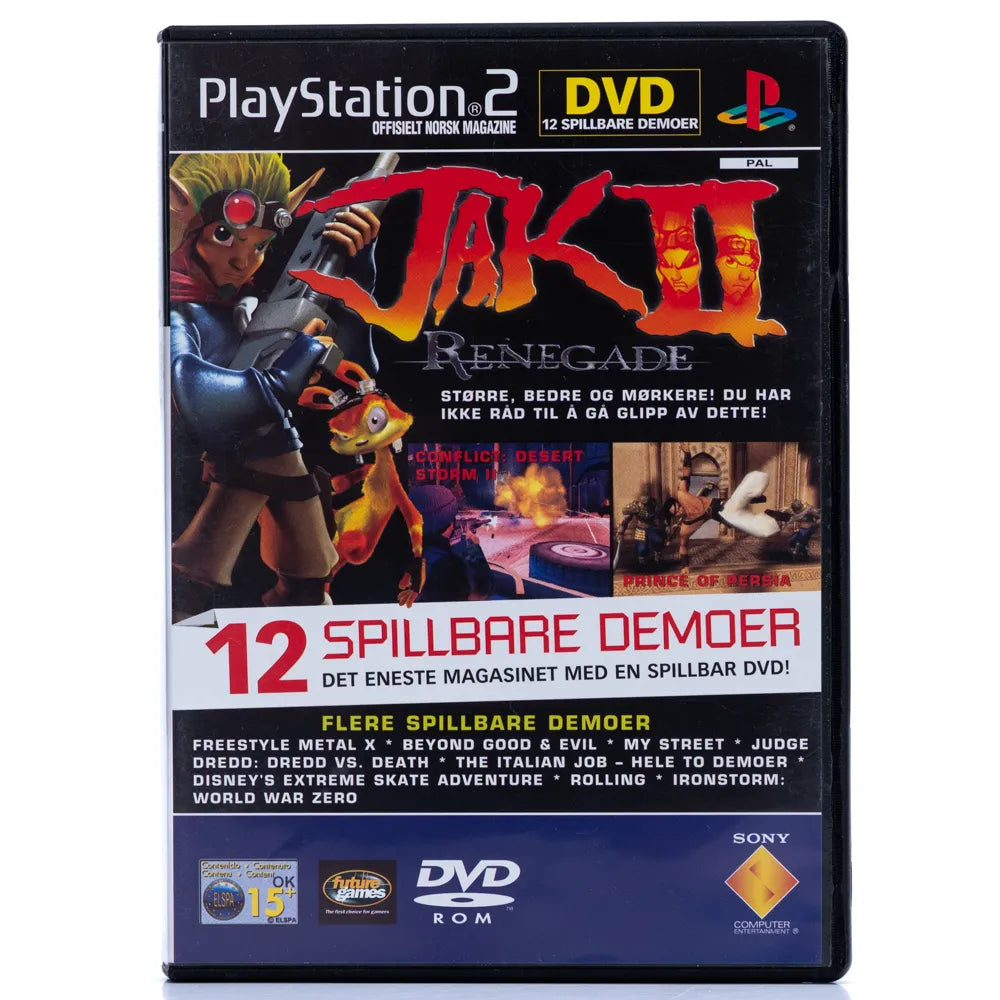 Offisielt Norsk Magazine Demo Disc 9 Spillbare Demoer - PS2 spill - Retrospillkongen