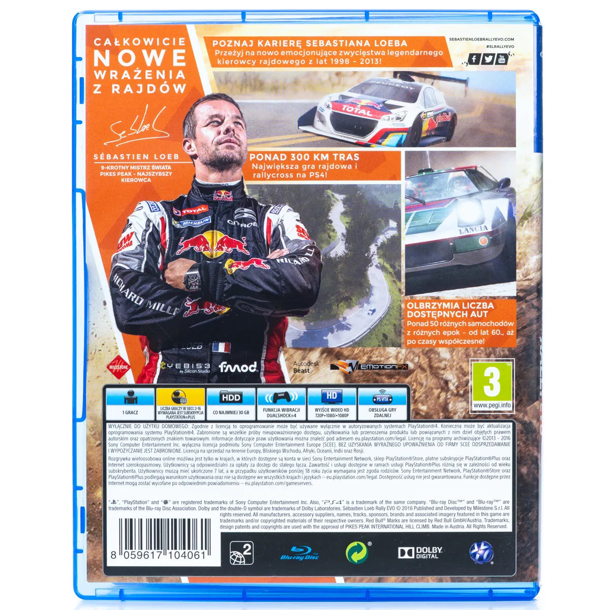 Sebastien Loeb Rally EVO - PS4 Spill - Retrospillkongen