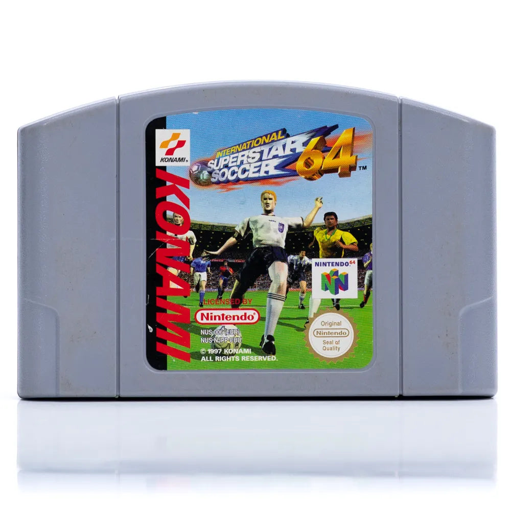 International Superstar Soccer 64 - N64 spill - Retrospillkongen