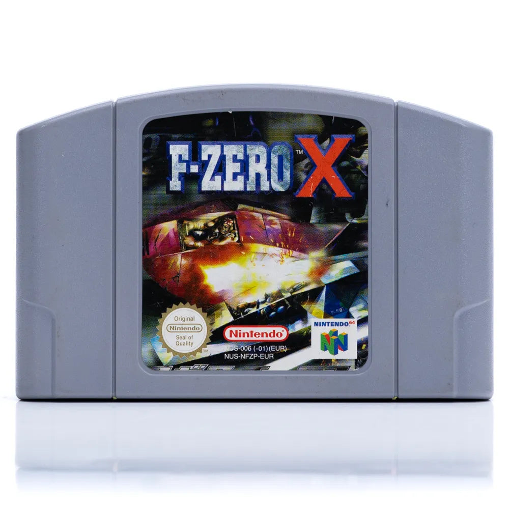 F-Zero X - N64 spill - Retrospillkongen