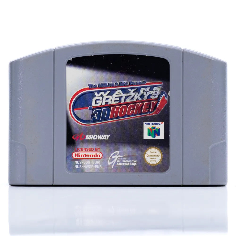 Wayne Gretzky's 3D Hockey - N64 spill - Retrospillkongen