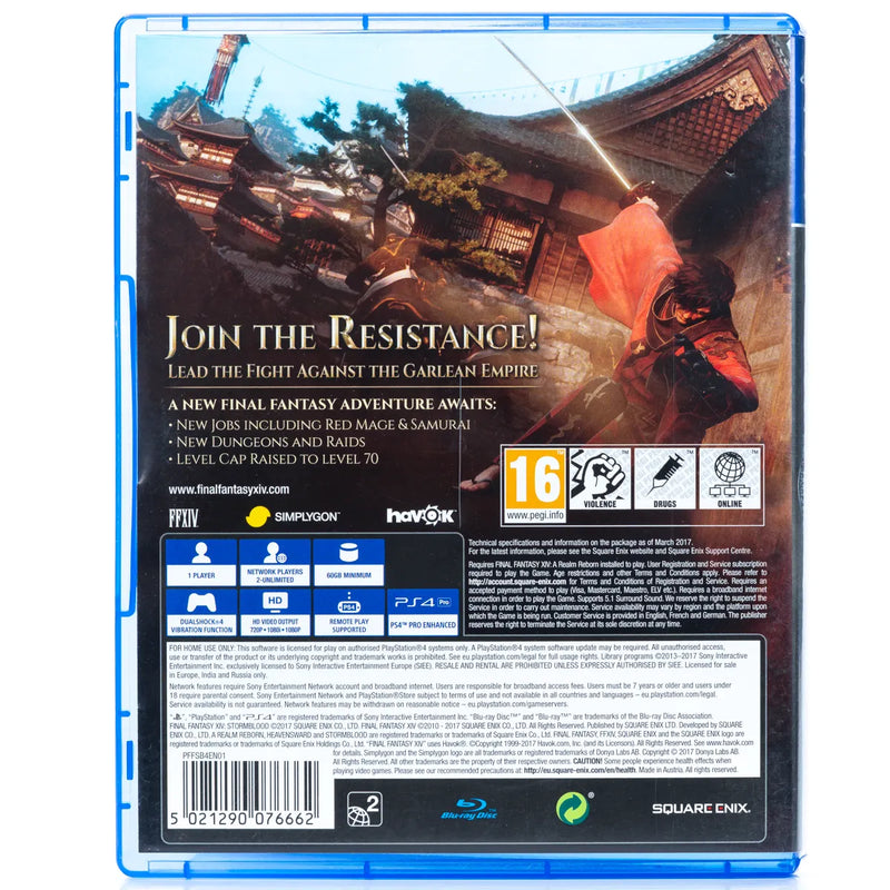 Final Fantasy XIV Online: Stormblood - PS4 Spill