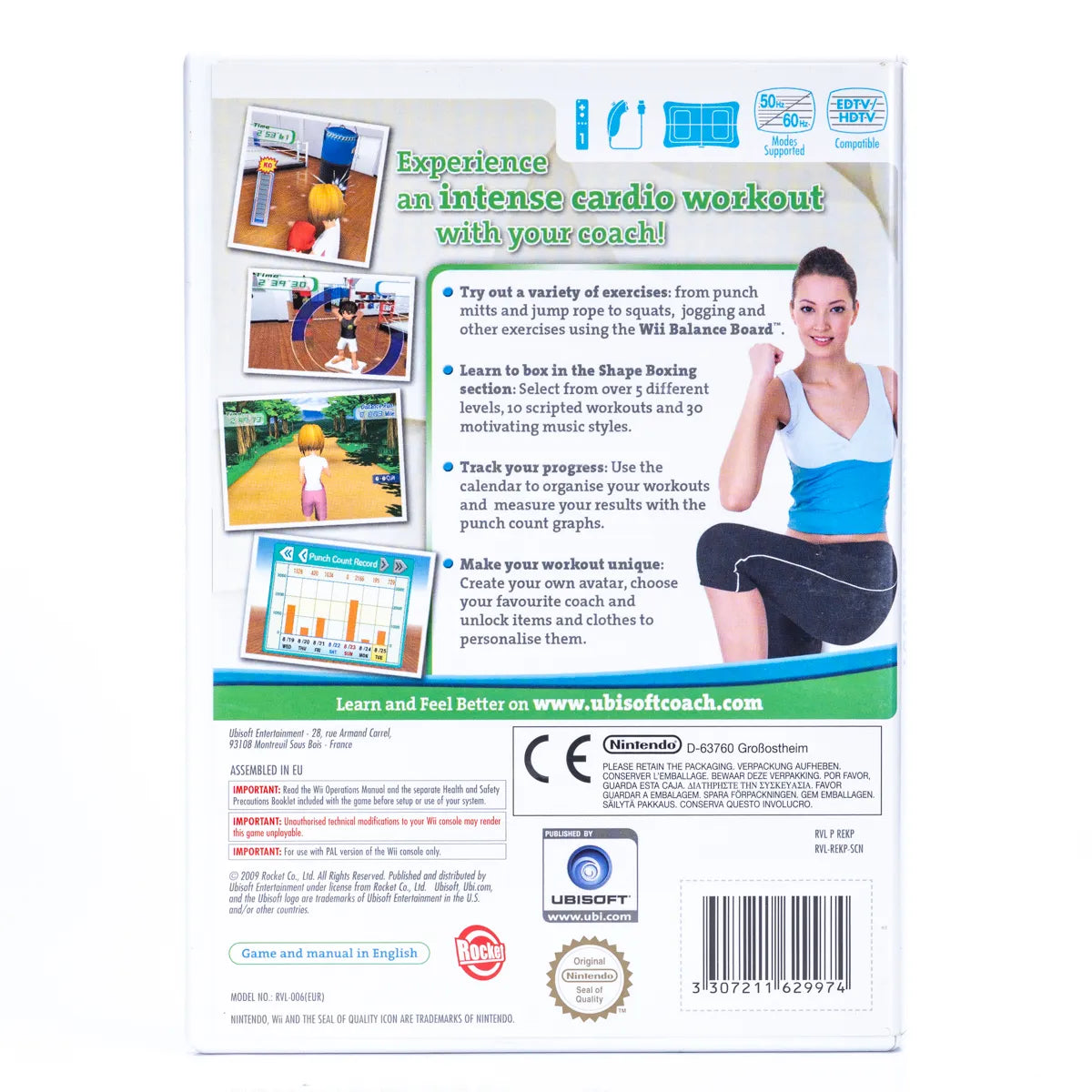My Fitness Coach: Cardio Workout - Wii Spill - Retrospillkongen