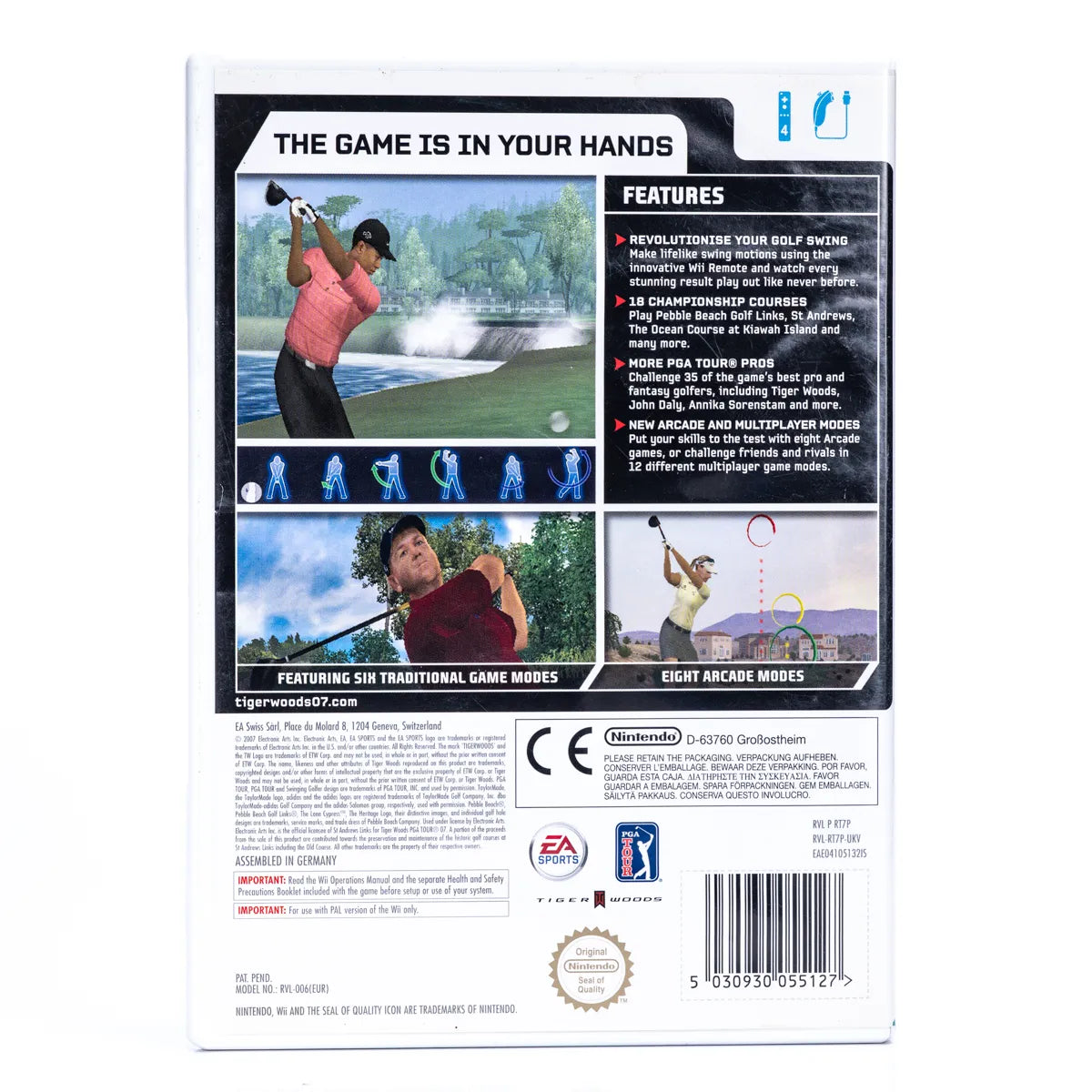 Tiger Woods PGA Tour 07 - Wii spill - Retrospillkongen