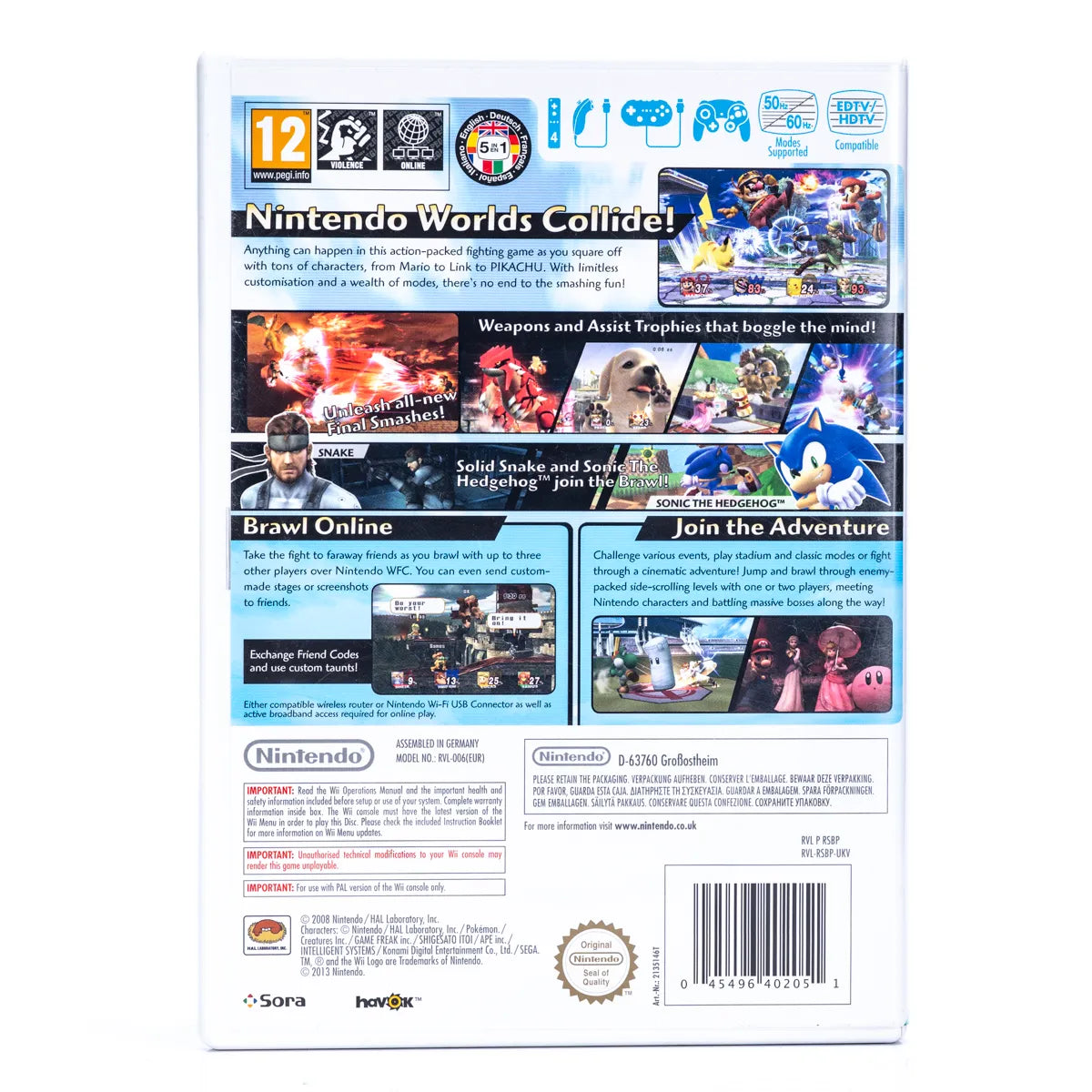 Super Smash Bros. Brawl - Wii spill - Retrospillkongen