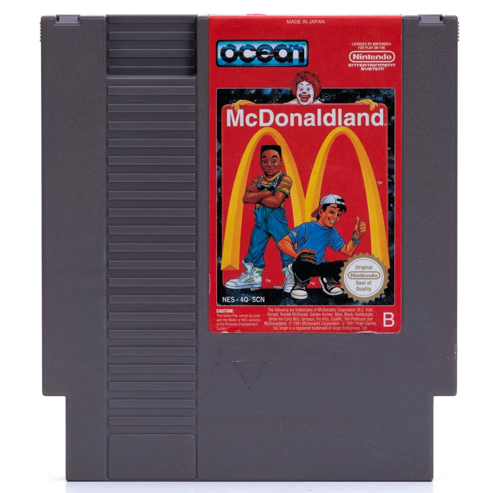 McDonaldland - NES spill - Retrospillkongen