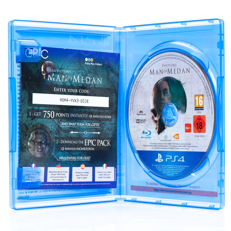 The Dark Pictures Anthology: Man of Medan - PS4 Spill