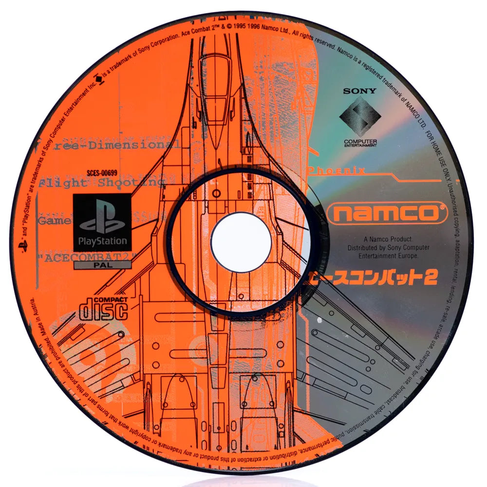 Ace Combat 2 - PS1 spill - Retrospillkongen