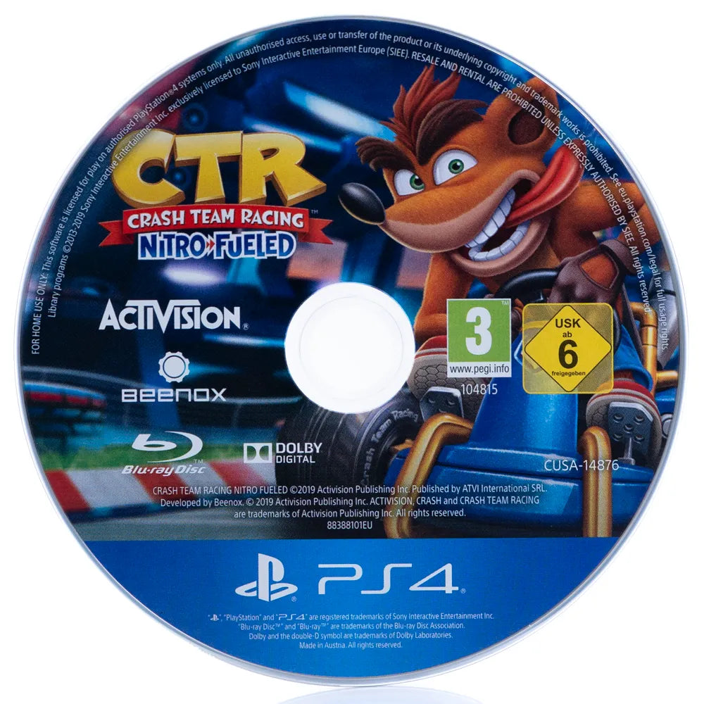 Crash Team Racing Nitro-Fueled - PS4 spill