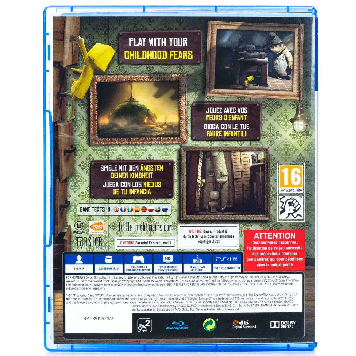 Little Nightmares - PS4 Spill - Retrospillkongen