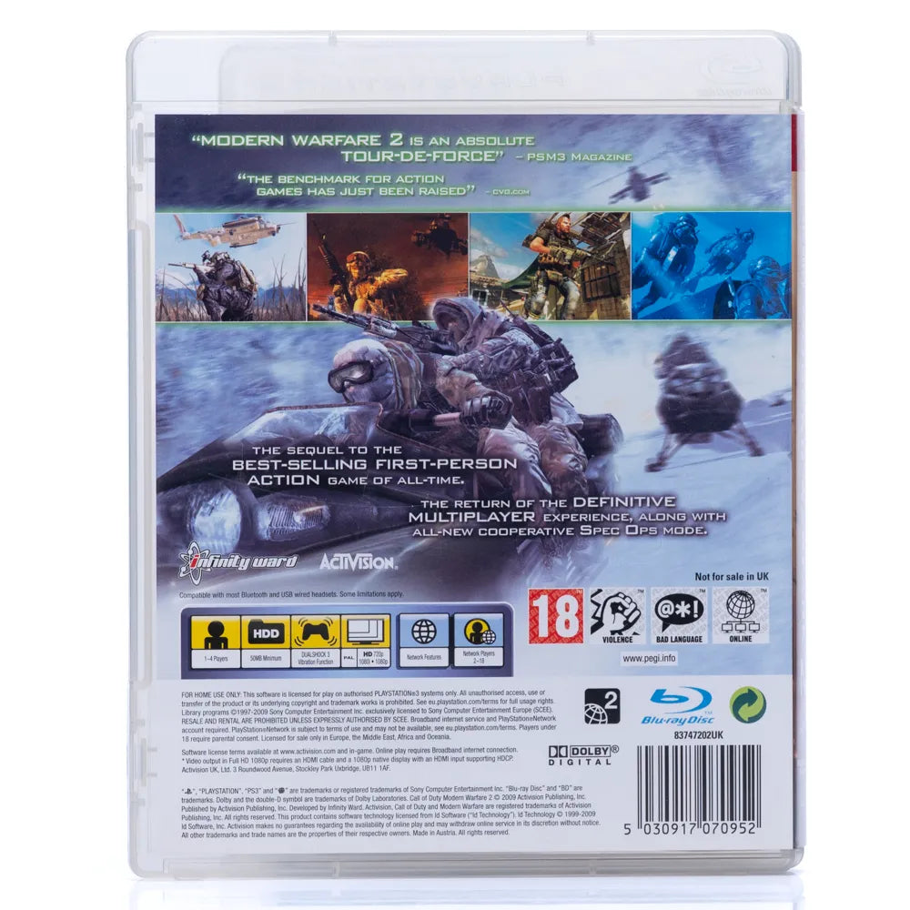 Call of Duty: Modern Warfare 2 - PS3 spill - Retrospillkongen