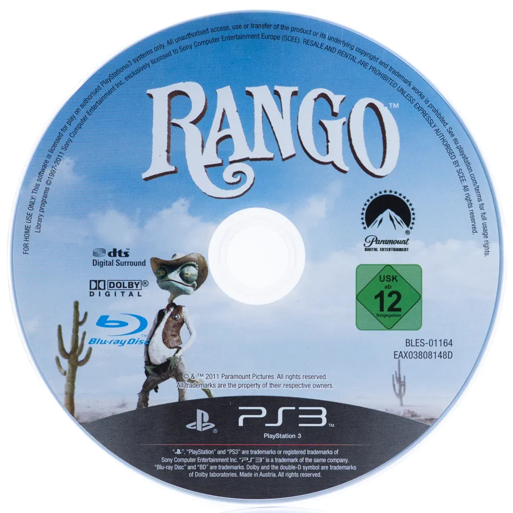 Rango - PS3 spill - Retrospillkongen