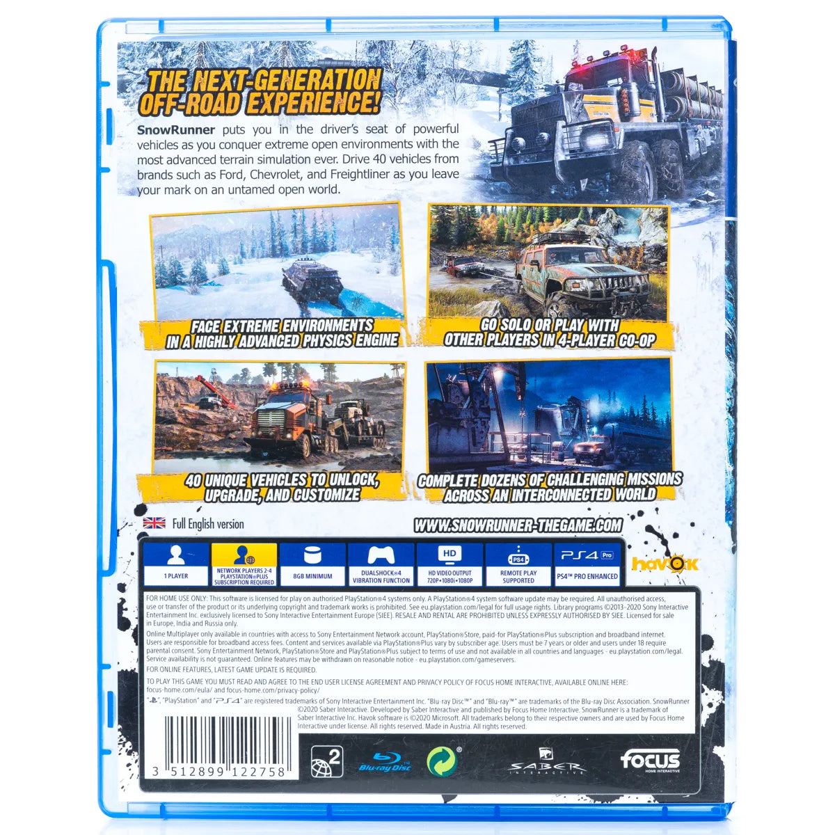 SnowRunner - PS4 Spill - Retrospillkongen
