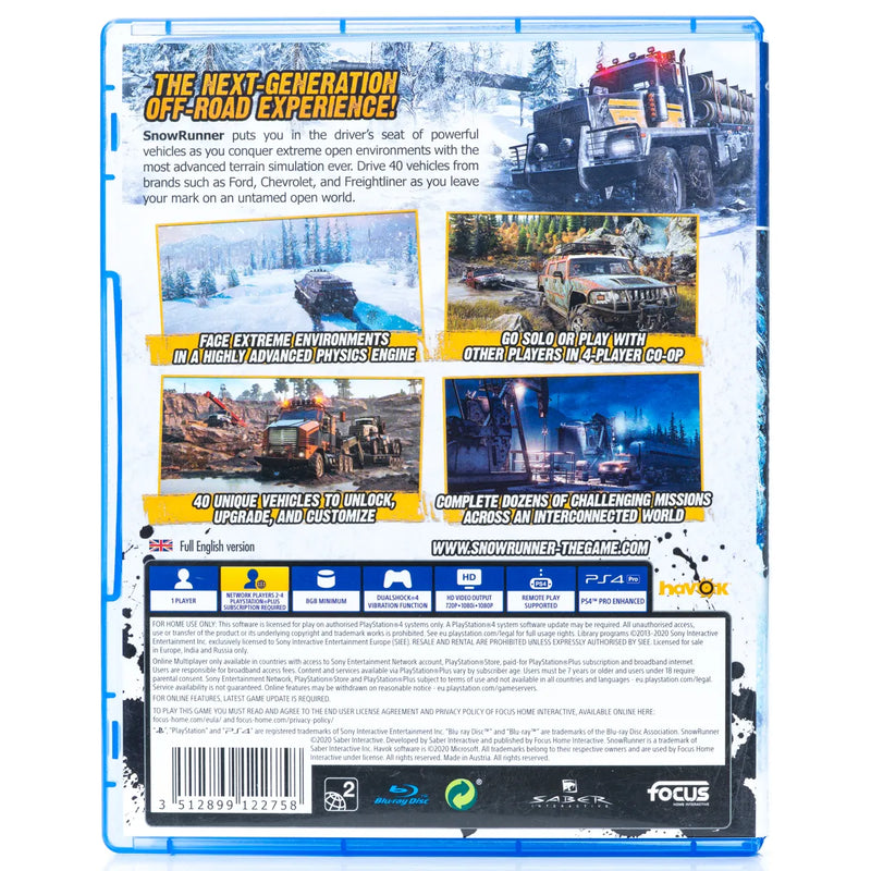 SnowRunner - PS4 Spill