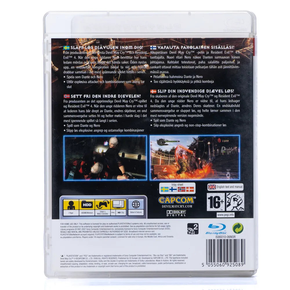 Devil May Cry 4 - PS3 spill - Retrospillkongen