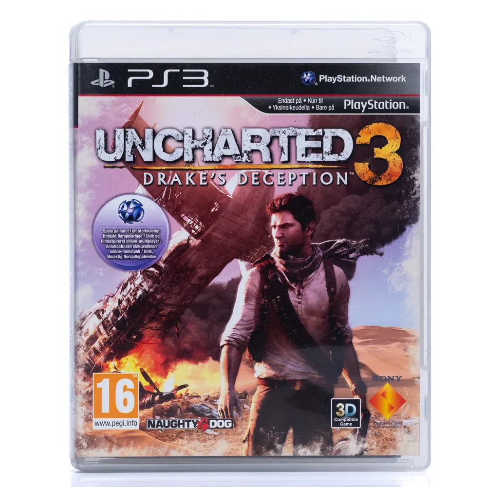 Uncharted 3: Drake's Deception - PS3 spill - Retrospillkongen