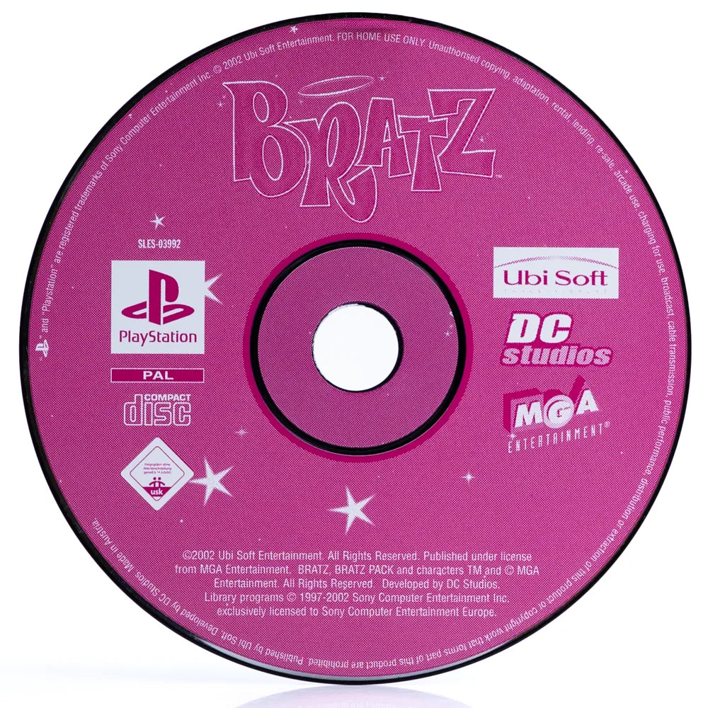 Bratz - PS1 spill - Retrospillkongen