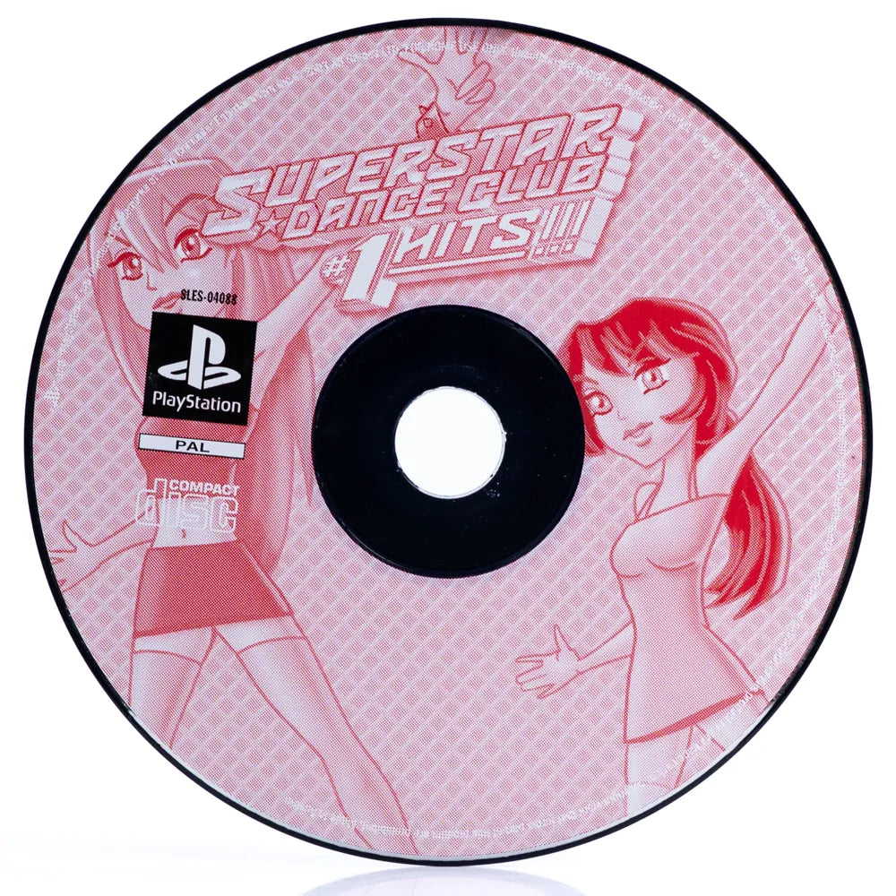 Superstar Dance Club #1 Hits!!! - PS1 spill - Retrospillkongen