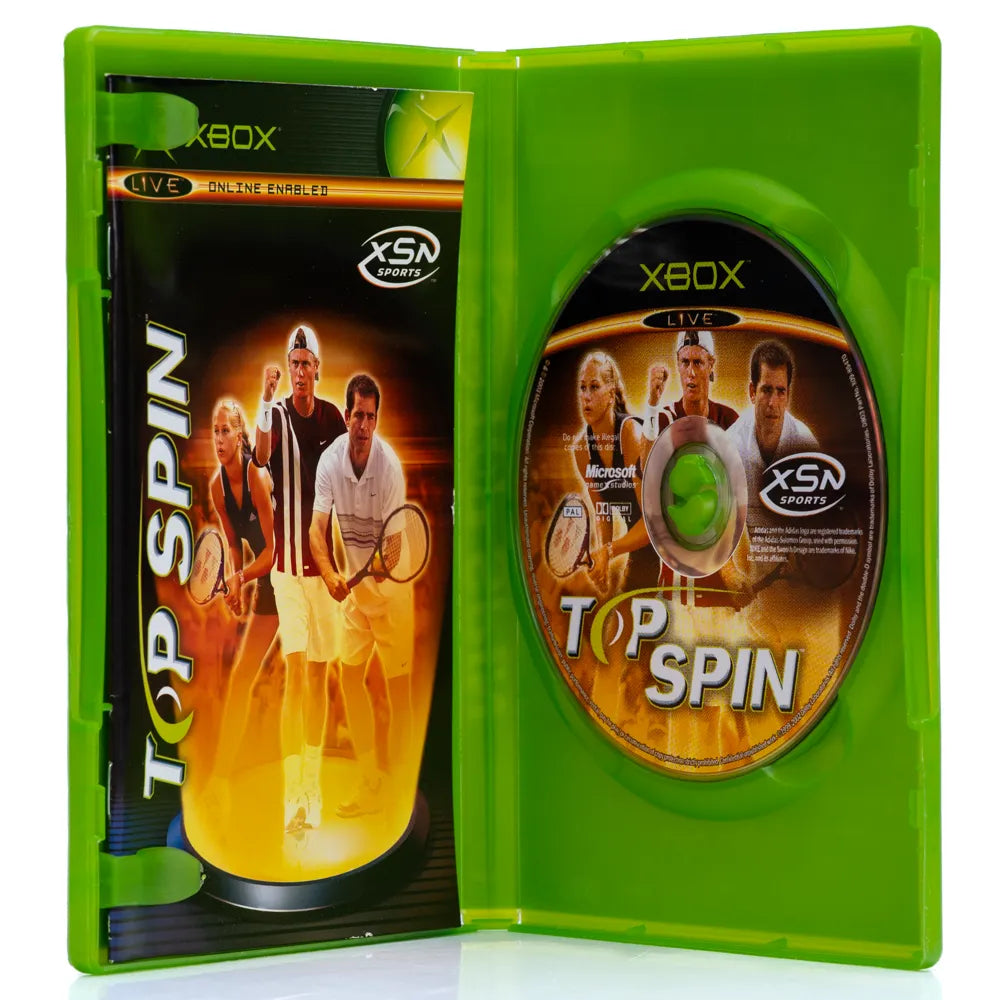 Top Spin - Xbox spill - Retrospillkongen