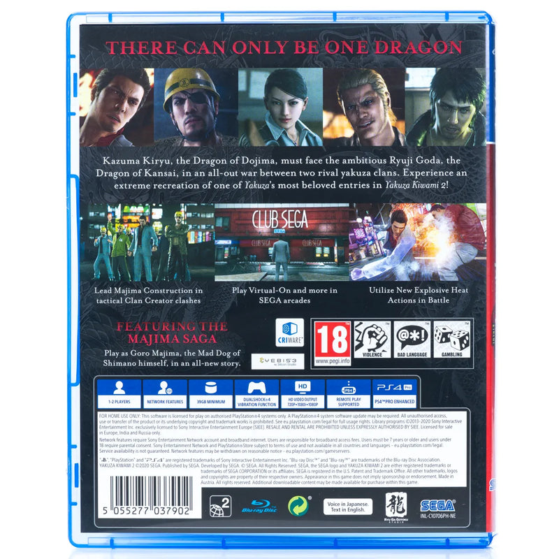 Yakuza: Kiwami 2 - PS4 Spill