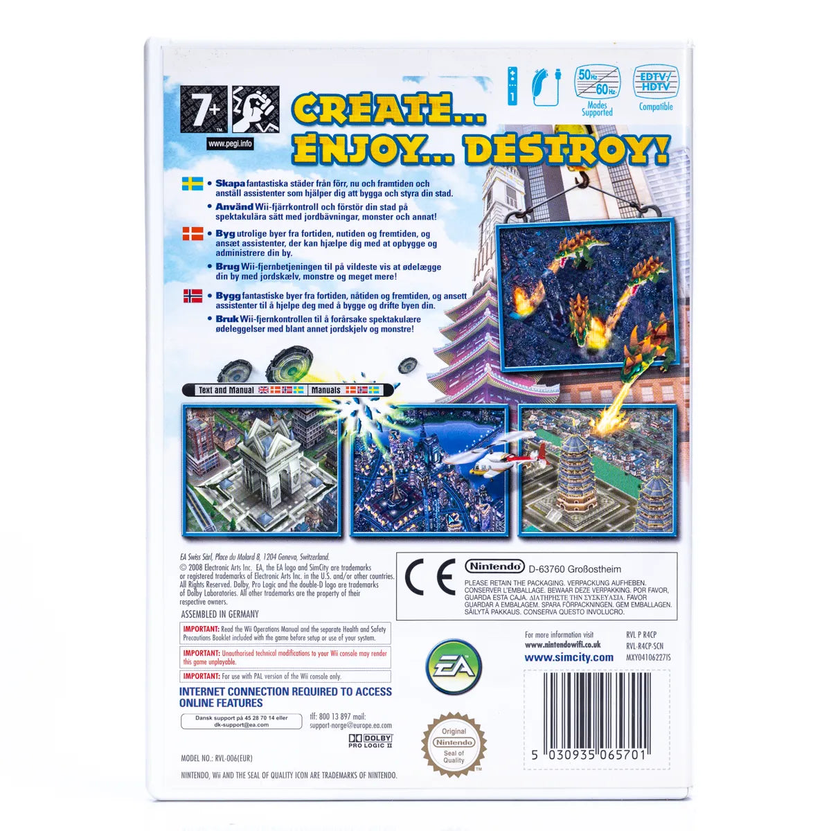 SimCity Creator - Wii spill - Retrospillkongen