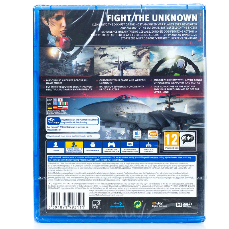 Ace Combat 7: Skies Unknown - PS4 spill (Forseglet)
