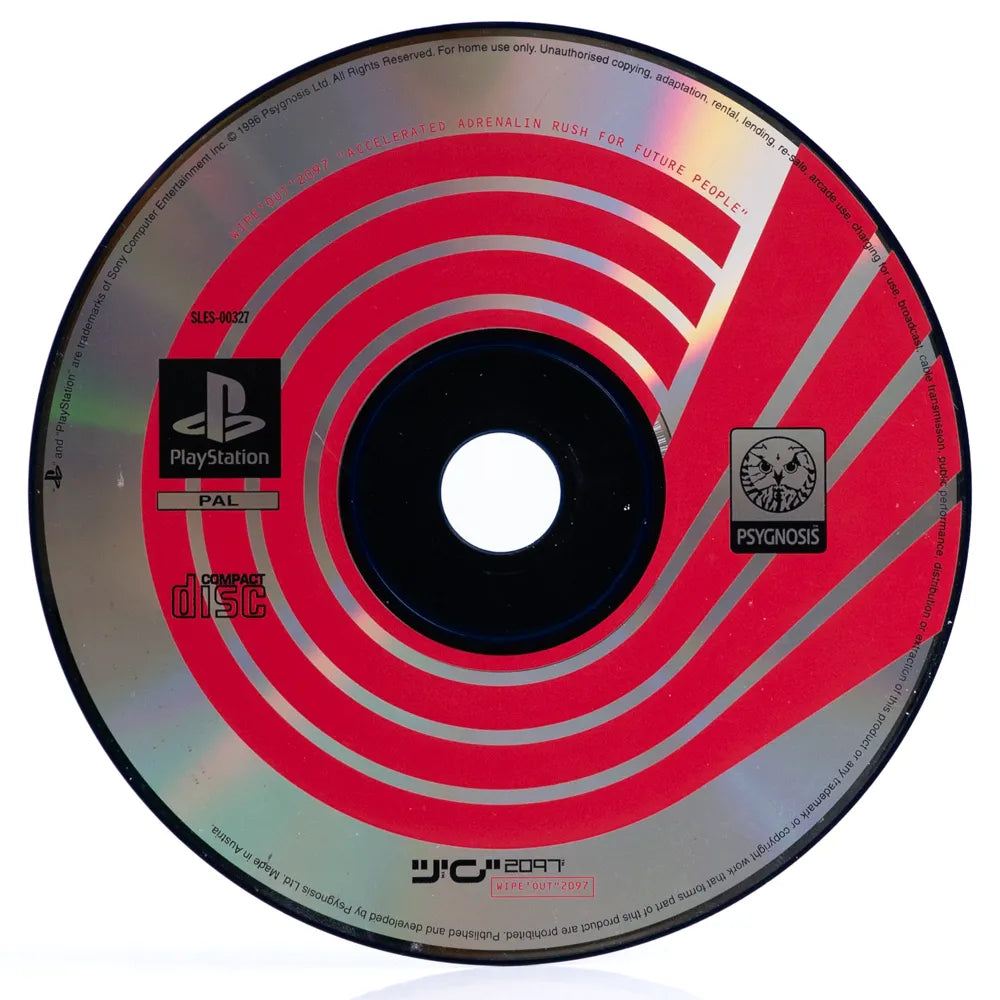 WipEout 2097 - PS1 spill - Retrospillkongen