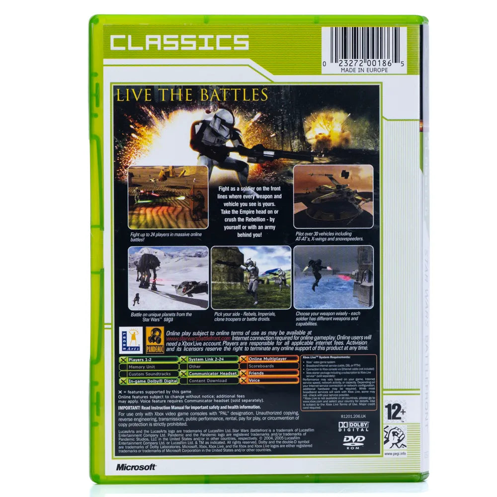 Star Wars: Battlefront - Xbox spill - Retrospillkongen