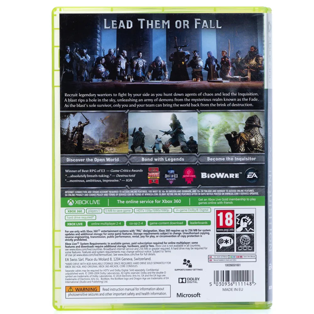 Dragon Age: Inquisition - Xbox 360 spill - Retrospillkongen