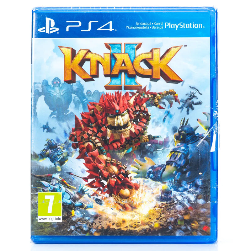 Knack II - PS4 spill (Forseglet)