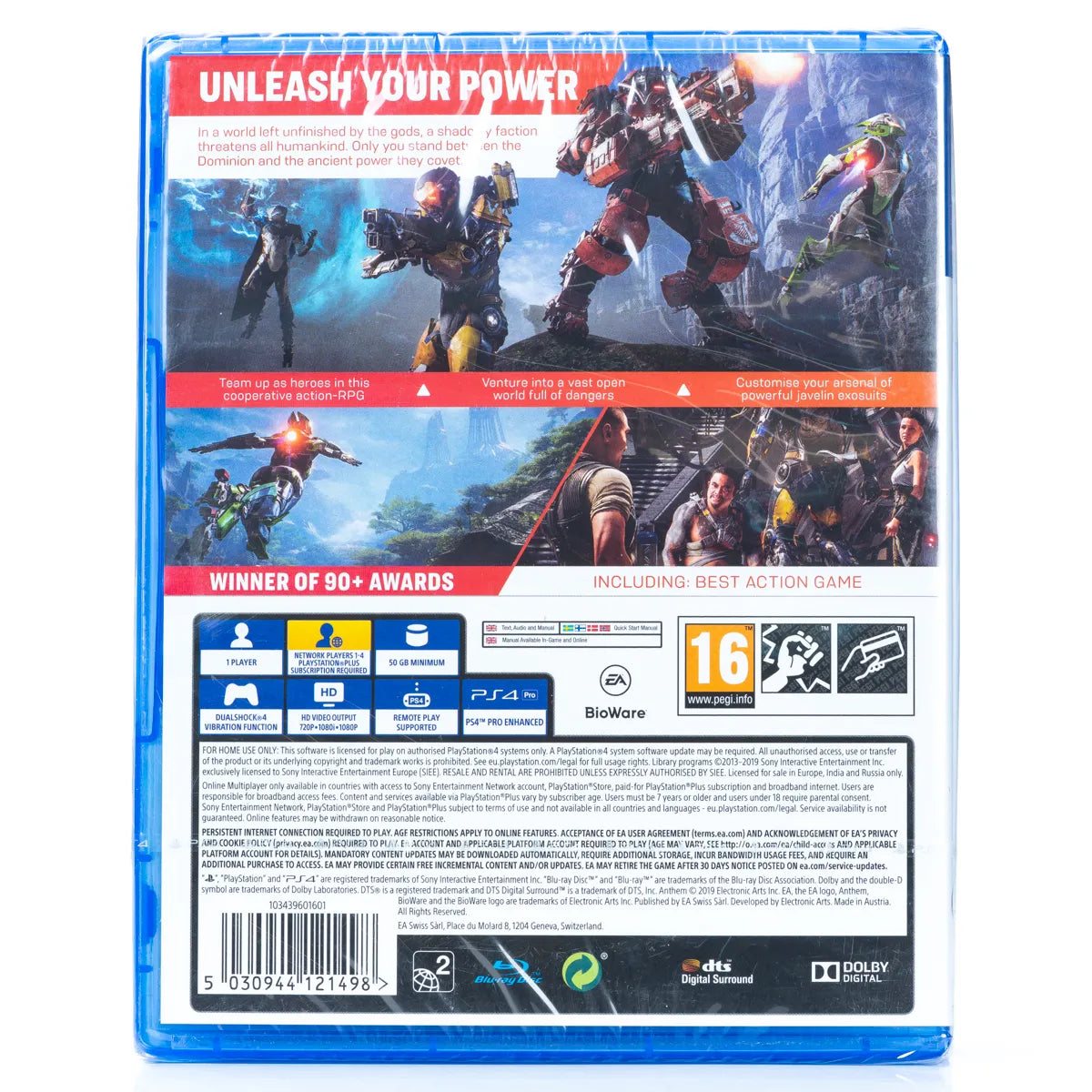 Anthem - PS4 spill (Forseglet) - Retrospillkongen