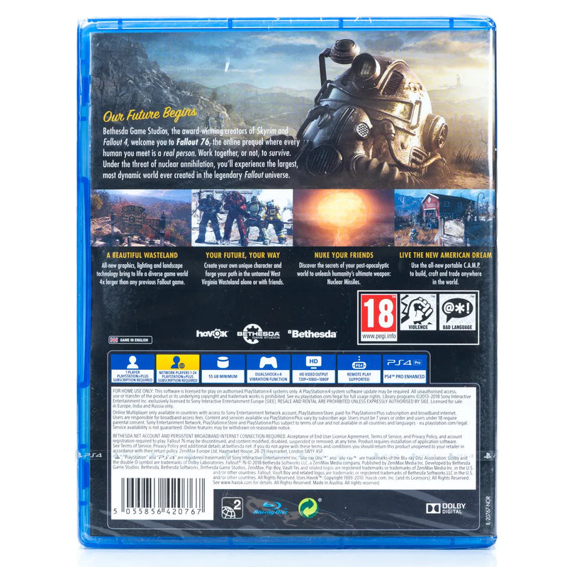 Fallout 76 - PS4 spill (Forseglet)