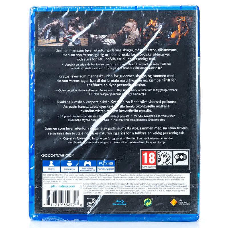 God of War - PS4 spill (Forseglet)