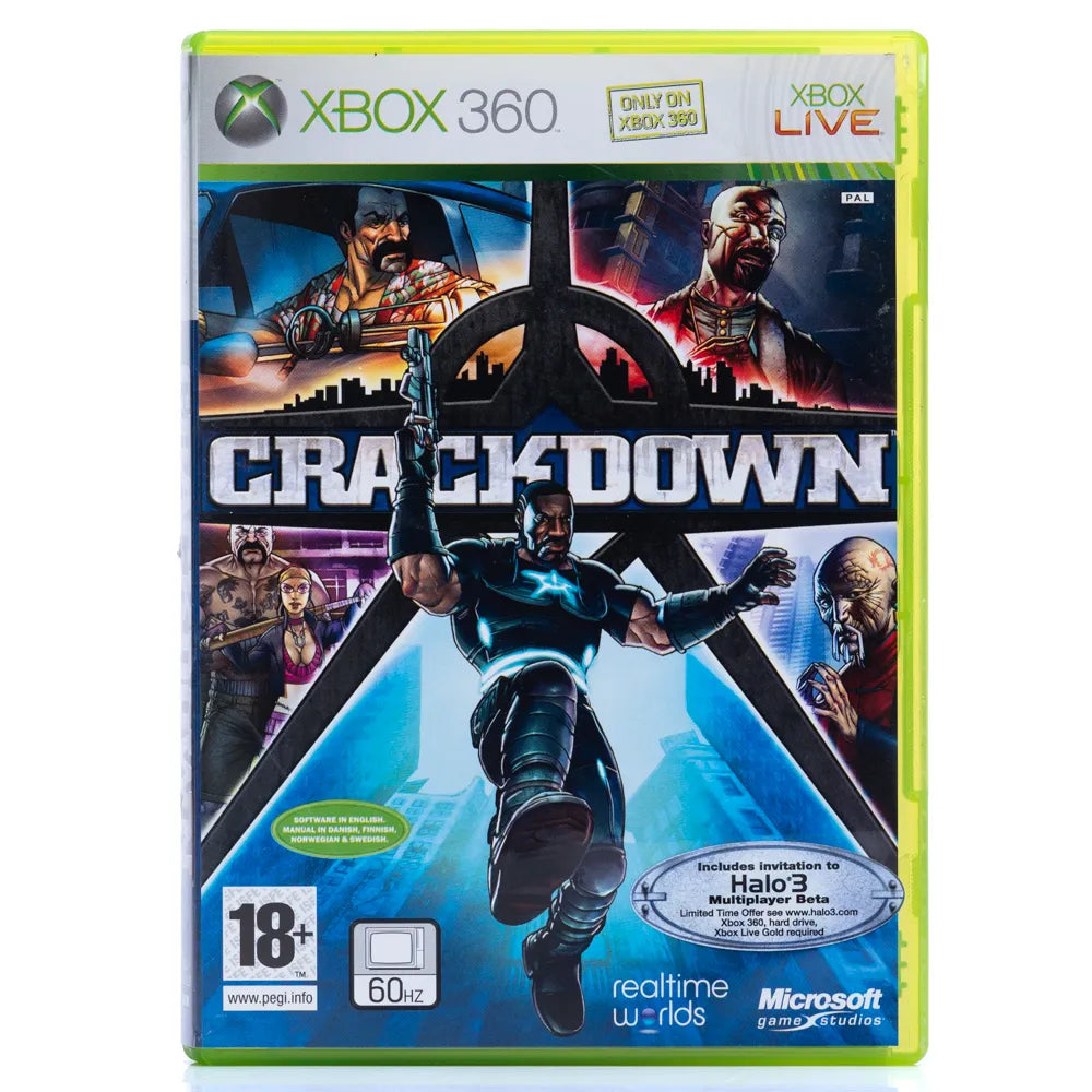 Crackdown - Xbox 360 spill - Retrospillkongen