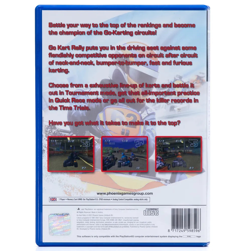 Go Kart Rally - PS2 spill - Retrospillkongen