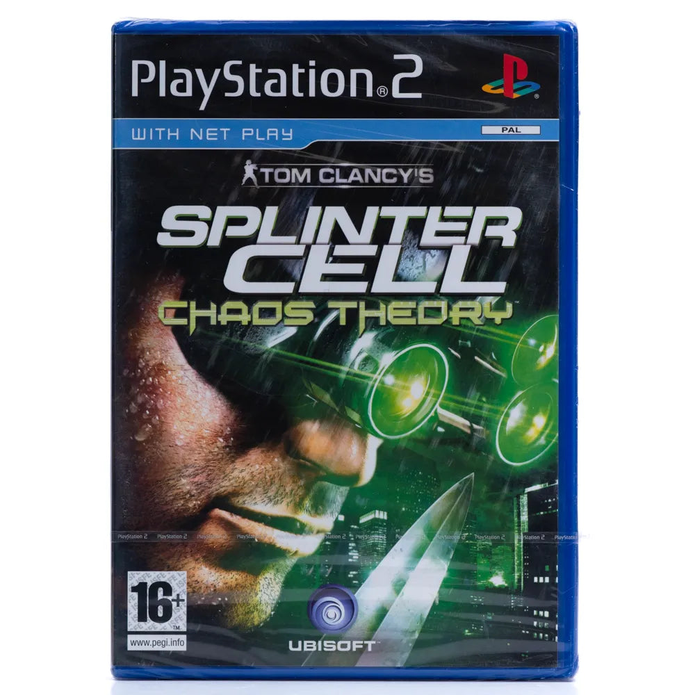 Tom Clancy's Splinter Cell: Chaos Theory - PS2 spill (Forseglet) - Retrospillkongen