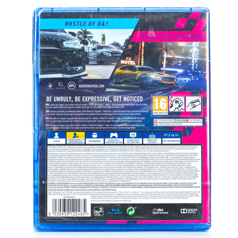 NFS: Heat - PS4 spill (Forseglet)
