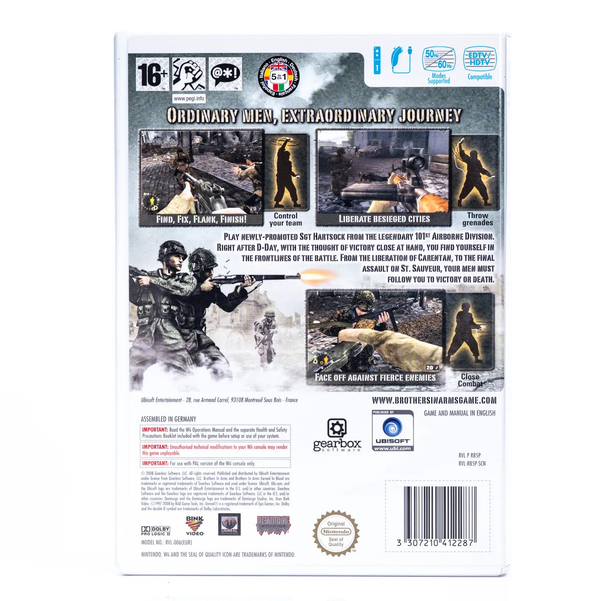 Brothers in Arms: Earned in Blood - Wii spill - Retrospillkongen