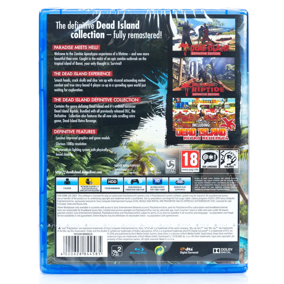 Dead Island: Definitive Edition - PS4 spill (Forseglet) - Retrospillkongen