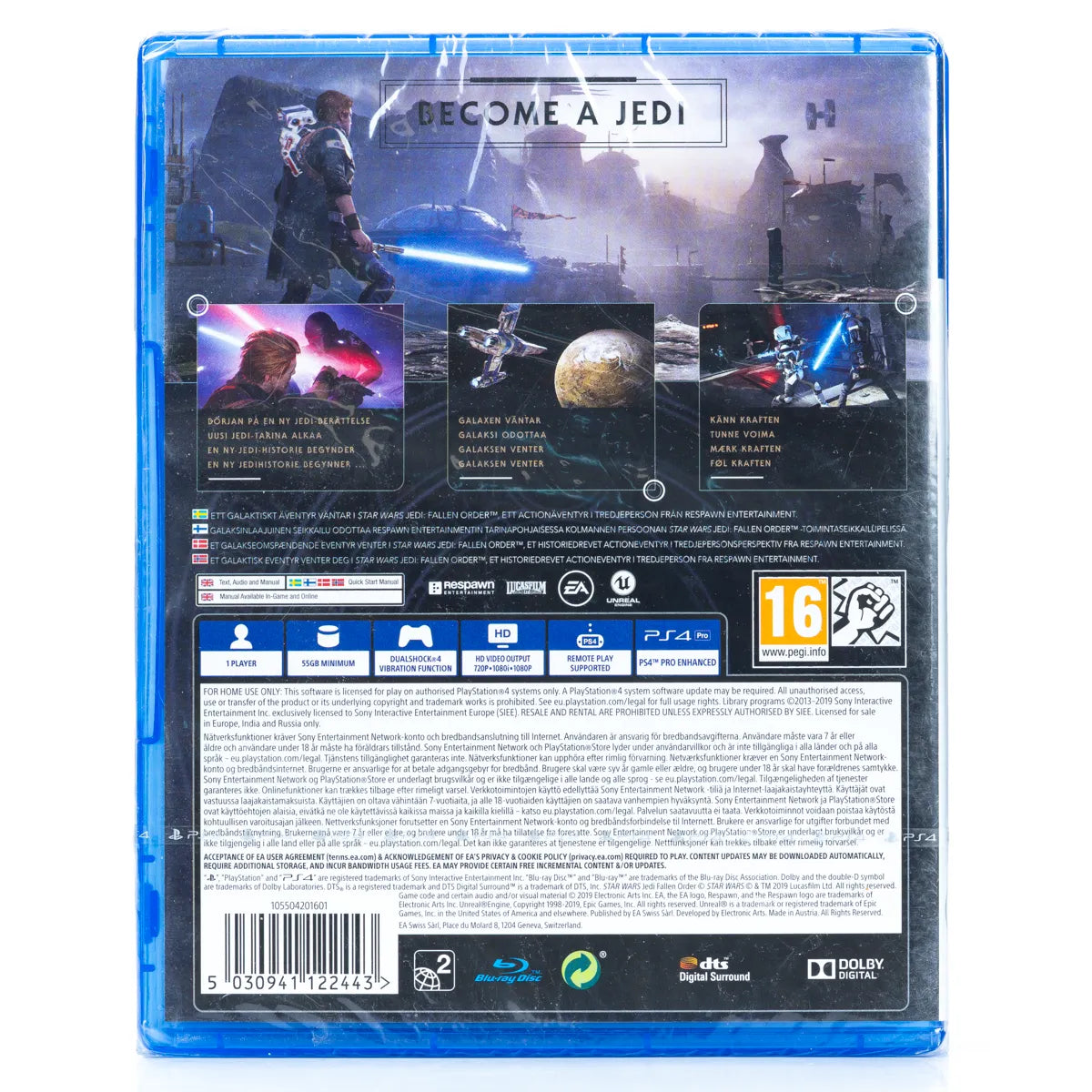 Star Wars: Jedi - Fallen Order - PS4 spill (Forseglet) - Retrospillkongen