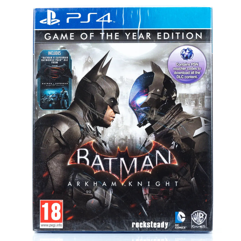 Batman: Arkham Knight (Game Of The Year Edition) - PS4 spill (Forseglet)