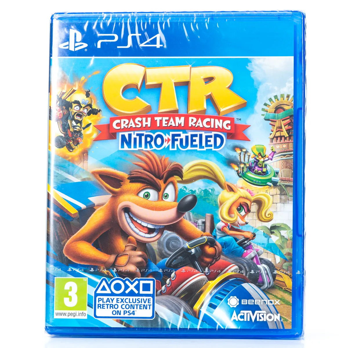 CTR: Crash Team Racing - Nitro-Fueled - PS4 spill (Forseglet) - Retrospillkongen