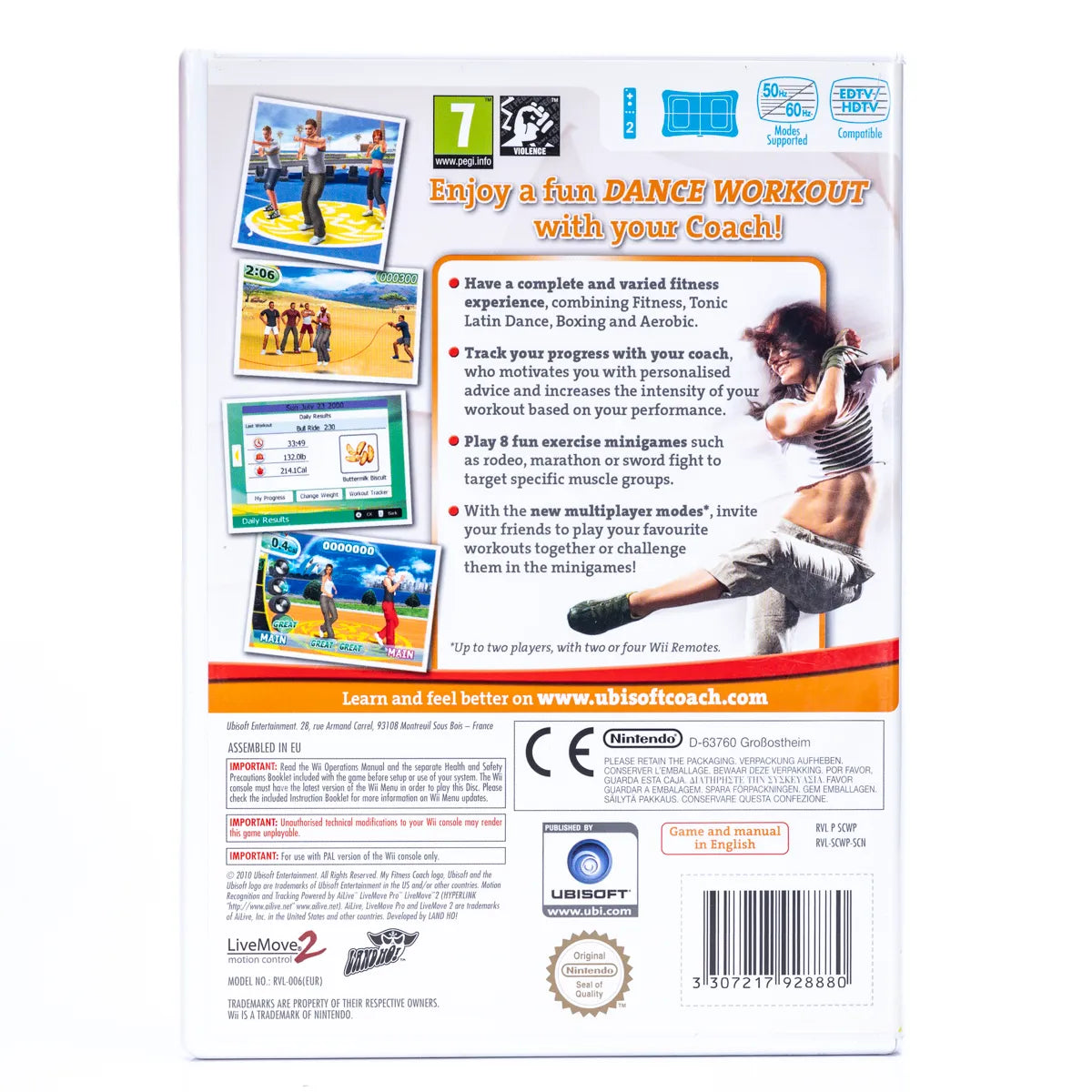 My Fitness Coach: Dance Workout - Wii spill - Retrospillkongen