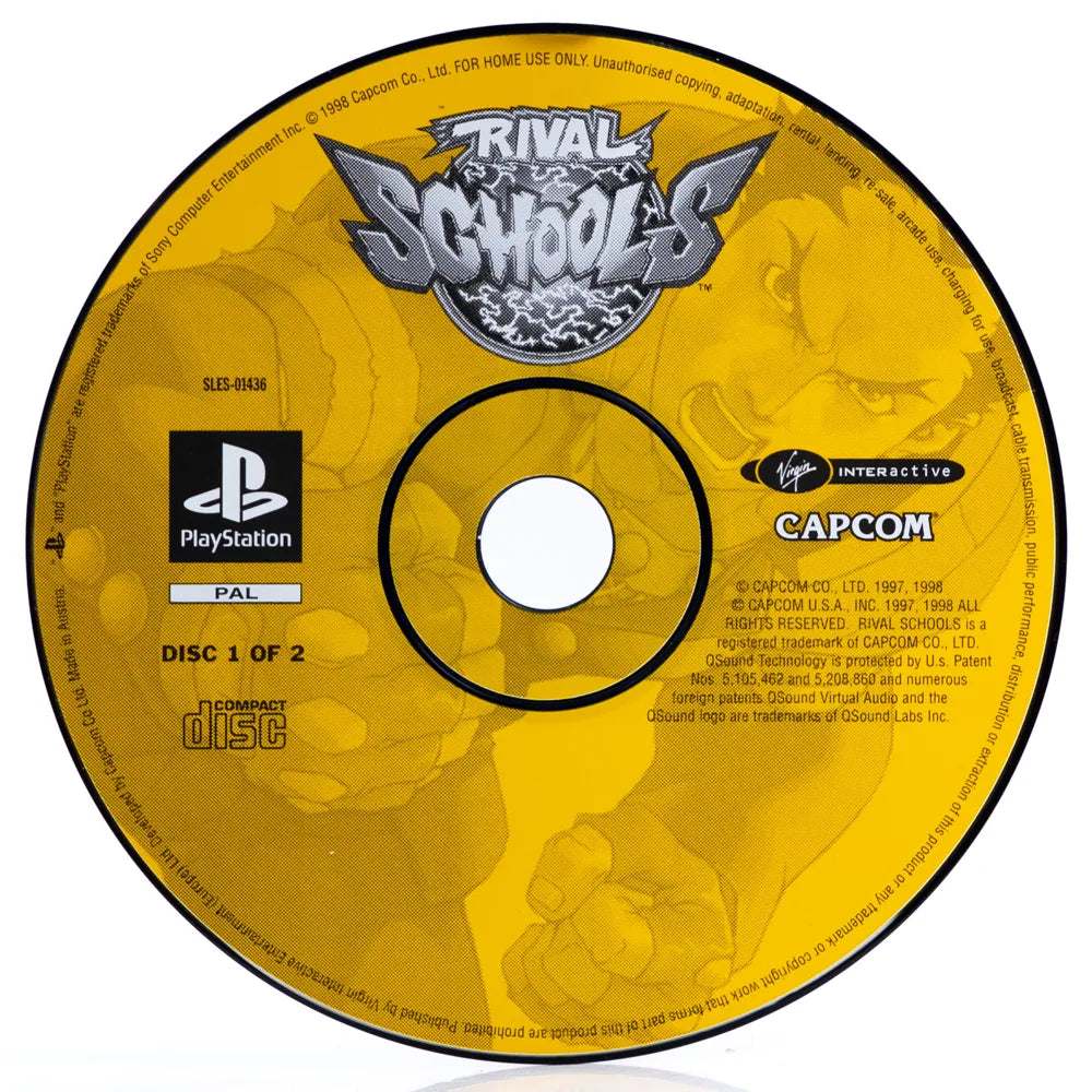 Rival Schools: United by Fate - PS1 spill