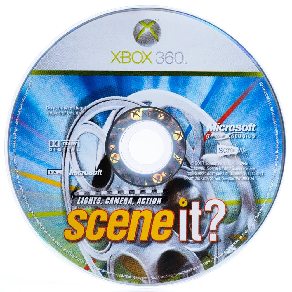 Scene It? Lights, Camera, Action - Xbox 360 spill - Retrospillkongen