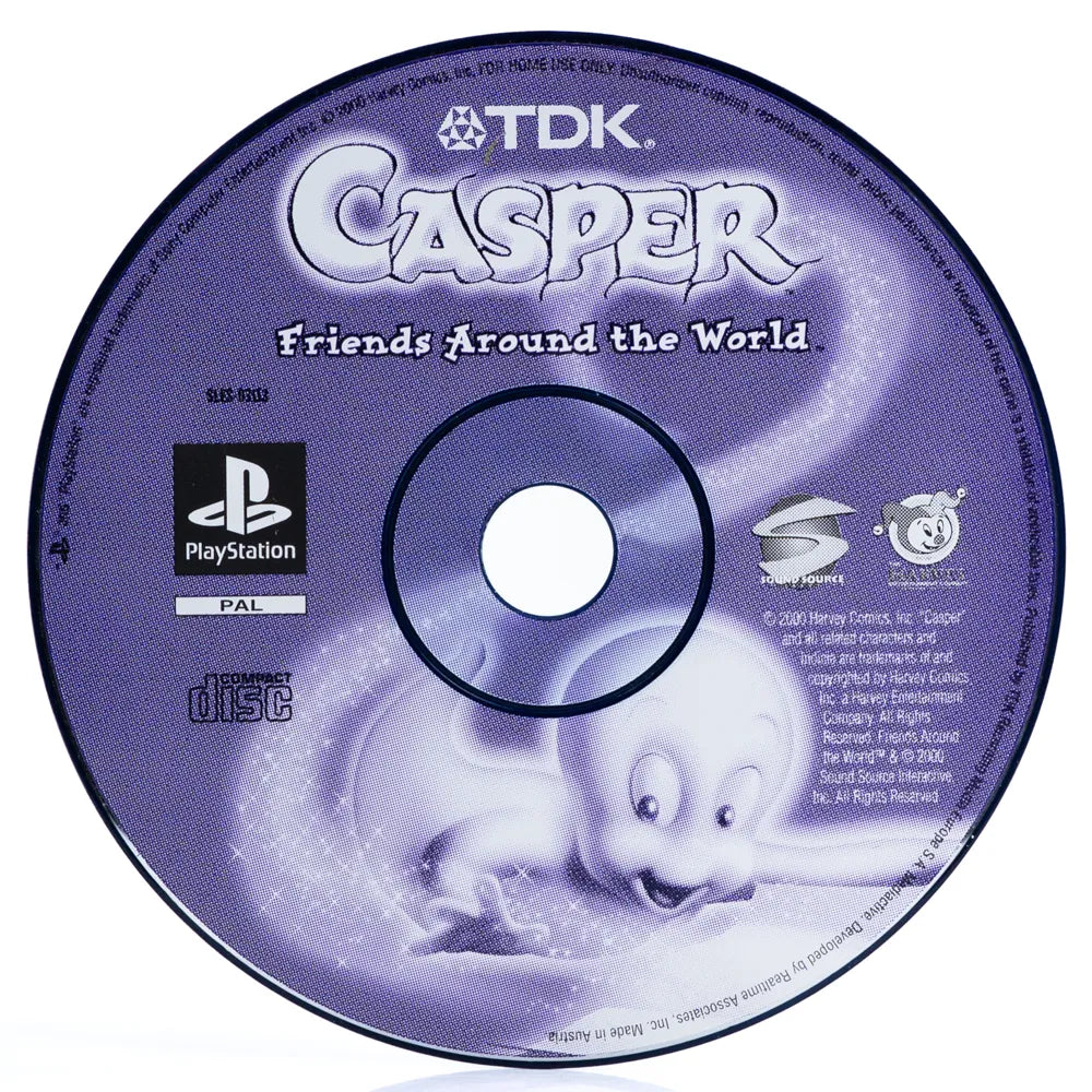 Casper: Friends Around the World - PS1 spill - Retrospillkongen