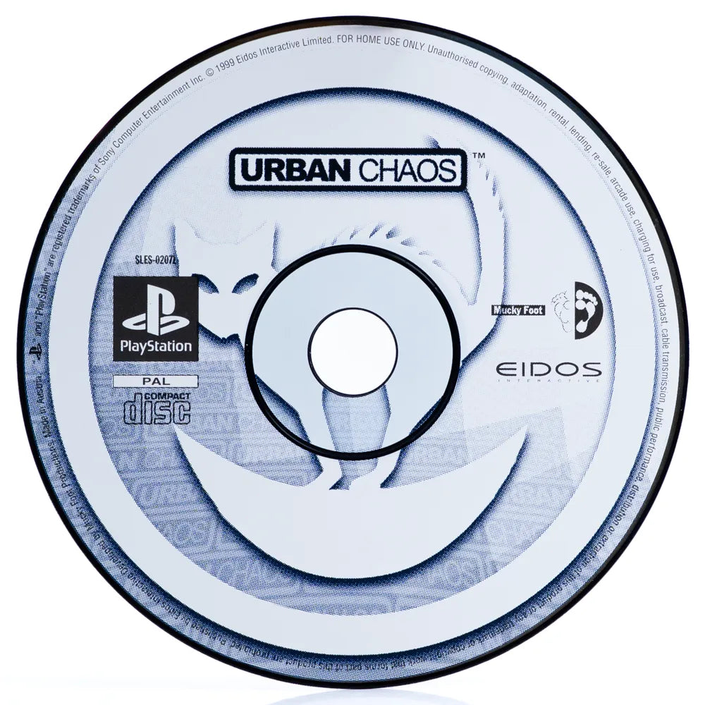 Urban Chaos - PS1 spill - Retrospillkongen
