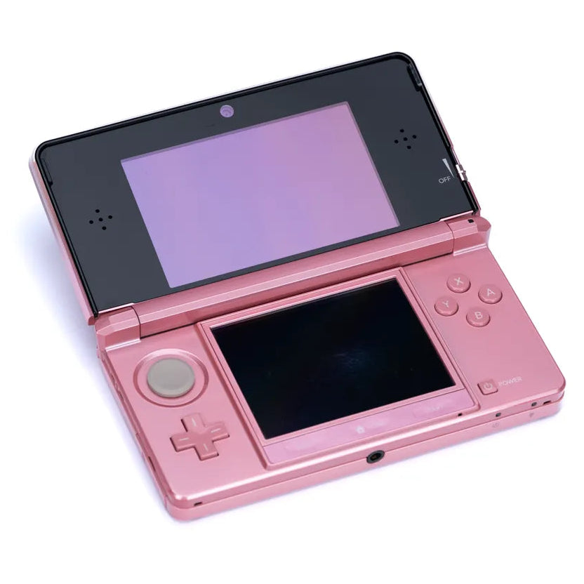 Nintendo 3DS Pearl Pink Edition Håndholdt Konsoll m/Strømadapter - Retrospillkongen