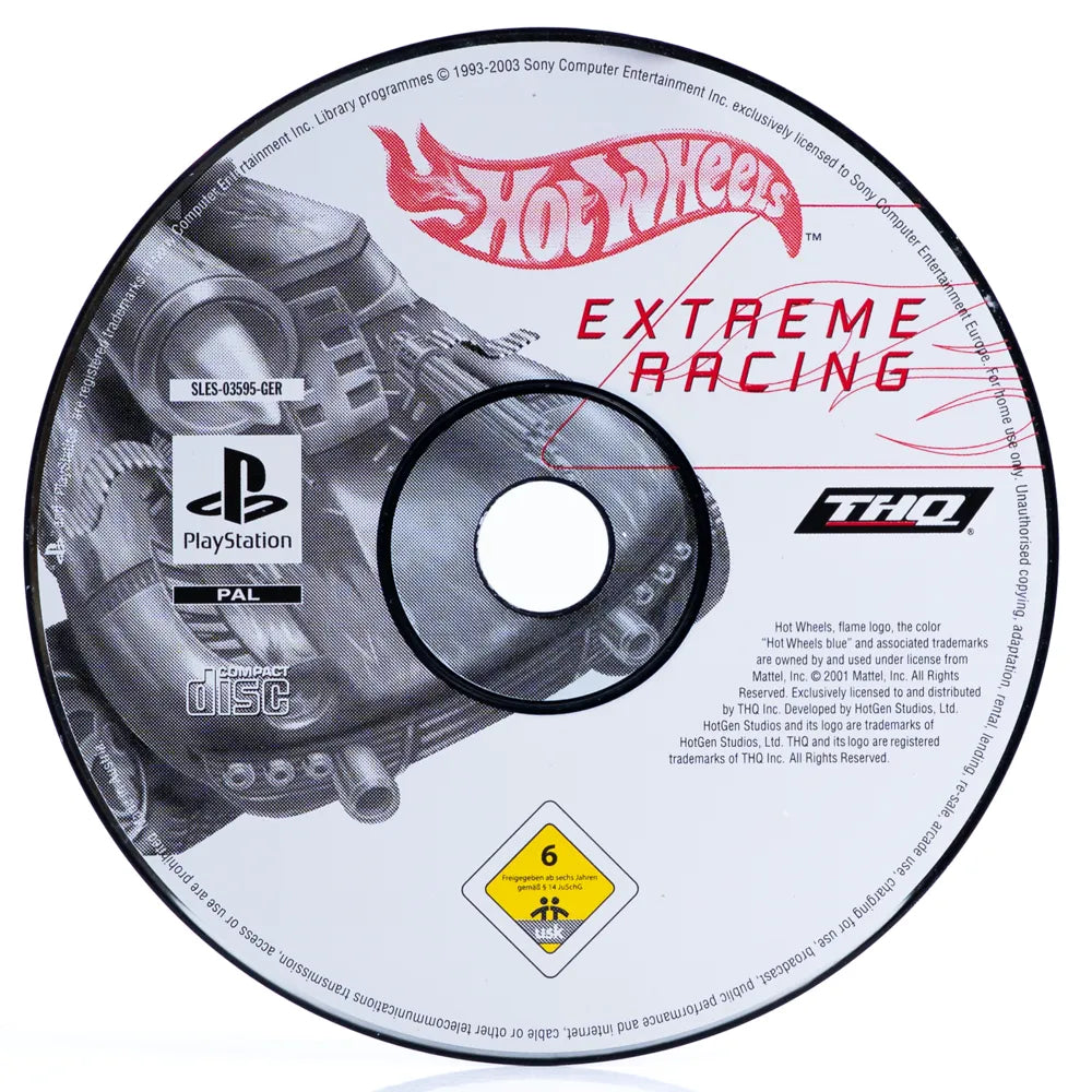 Hot Wheels: Extreme Racing - PS1 spill - Retrospillkongen