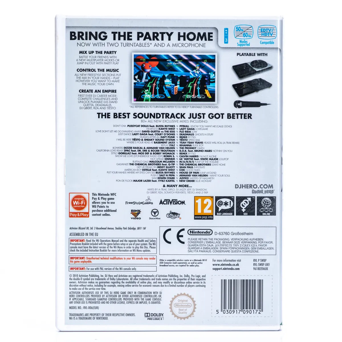 DJ Hero 2 - Wii spill - Retrospillkongen